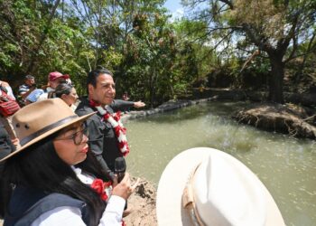 Eduardo Ramírez inició restauración de microcuencas en Jiquipilas