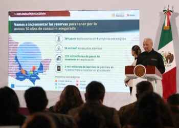 Presentan plan de trabajo para aumentar reservas de petróleo de PEMEX