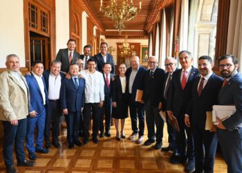 Eduardo Ramírez sostuvo reunión con Claudia Sheinbaum