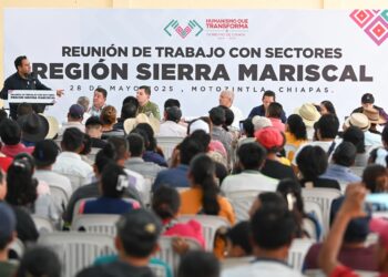 Eduardo Ramírez se reúne con sectores productivos de la Sierra de Chiapas