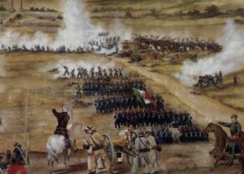 Conmemoración de la victoria del ejército mexicano sobre el Segundo Imperio Francés