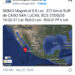 Se registró un sismo de 5.9 en Baja California Sur