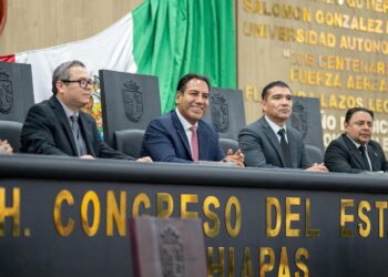 Congreso de Chiapas apoya estrategia de seguridad de Eduardo Ramírez Aguilar