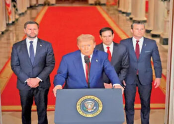 El presidente de EU ataca a Iran