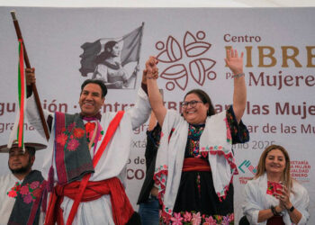 Citlalli Hernández y Eduardo Ramírez reafirman compromiso contra la violencia de género en Chiapas