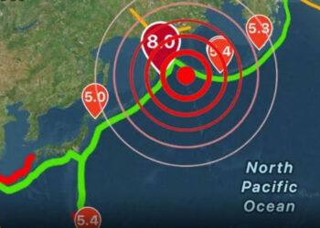 Potente terremoto de magnitud 8.7 sacude península en Rusia y activa alerta de tsunami en toda la costa del Pacífico