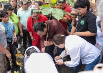 Eduardo Ramírez impulsa campaña de reforestación en Tapachula con especies nativas para recuperar identidad