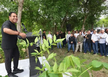 Eduardo Ramírez lidera campaña de reforestación en Chiapas con apoyo empresarial
