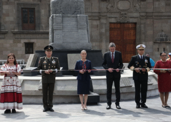 Encabeza Sheinbaum ceremonia por 700 años de la Fundación de México-Tenochtitlan