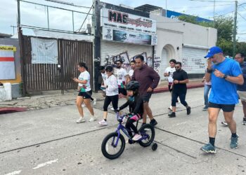 Familias junto a Eduardo Ramírez y Angel Torres disfrutaron de “Tuxtla Recreativa”