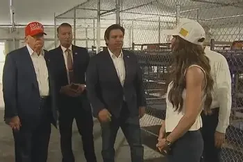 Alligator Alcatraz: TRUMP inaugura la prisión migratoria que desató la indignación en Florida