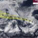 Una tormenta tropical en el pacífico mexicano