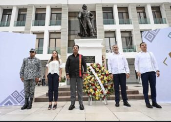 Conmemoran el 229 aniversario del General Joaquín Miguel Gutiérrez. 