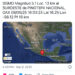 Sismo de magnitud de 5.1 en Oaxaca