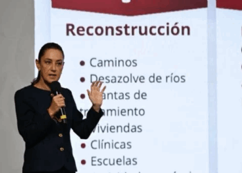 Sheinbaum presenta cuatro ejes de trabajo para atender emergencias por lluvias