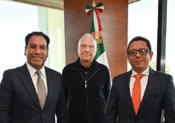 Se reúne Eduardo Ramírez con el fiscal general de la República, Alejandro Gertz Manero