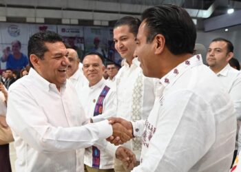 Eduardo Ramírez y Javier May consolidan alianza por la paz y el desarrollo del sureste