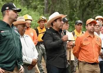 En La Concordia, Eduardo Ramírez Aguilar fortalece la prevención de incendios forestales