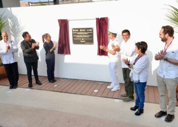 Sheinbaum inaugura en Tonalá tramo del Tren Interoceánico