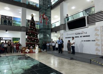 Encendido del Árbol del Ayuntamiento de Tuxtla Gutiérrez
