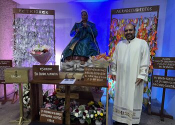 Virgen María Desatadora de Nudos en el Cristo de Copoya 