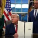 Trump firma orden ejecutiva para imponer aranceles a países que suministren petróleo a Cuba