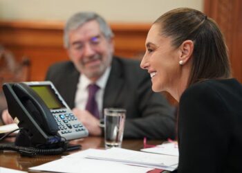 Sheinbaum y Trump sostienen una nueva llamada sobre seguridad y comercio tras iniciar la revisión del TMEC