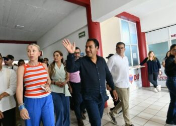 Eduardo Ramírez inaugura rehabilitación de área en UBR del DIF Tapachula