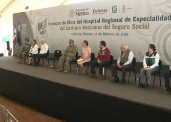 Claudia Sheinbaum arranca construcción de hospital IMSS en Culiacán y ratifica soberanía de México