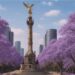Las jacarandas: el manto violeta que tiñe la CDMX en marzo