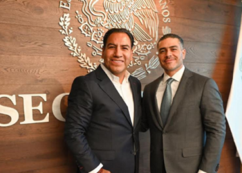 Eduardo Ramírez se reúne con Omar García Harfuch y refrenda colaboración para fortalecer la seguridad