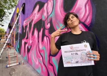 Arte urbano reúne a más de 200 creadoras en festival de Venustiano Carranza
