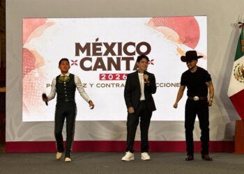 Presentan edición 2026 de México Canta con Majo Aguilar y Junior H