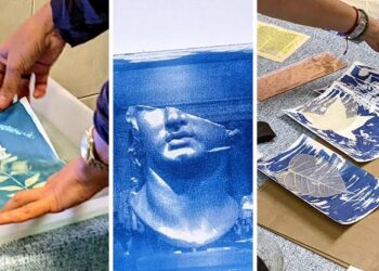 La cianotipia: el arte fotográfico de tono azul intenso