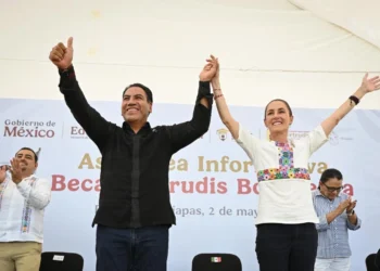 Eduardo Ramírez destaca respaldo de Claudia Sheinbaum a la educación de la juventud chiapaneca