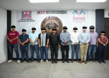 Detienen a 10 funcionarios de la Fiscalía General Del Estado de Chiapas tras difusión de videos de tortura