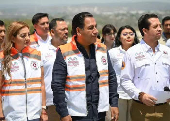 Eduardo Ramírez encabezó el Primer Simulacro Nacional 2026