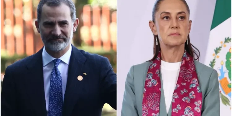 Sheinbaum prevé reunirse con el rey Felipe VI en la Ciudad de México